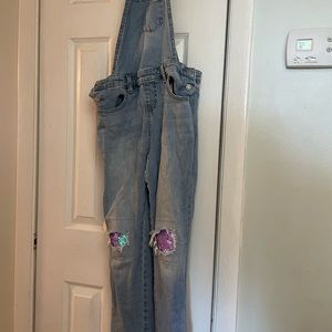Girls size 10/12 overalls